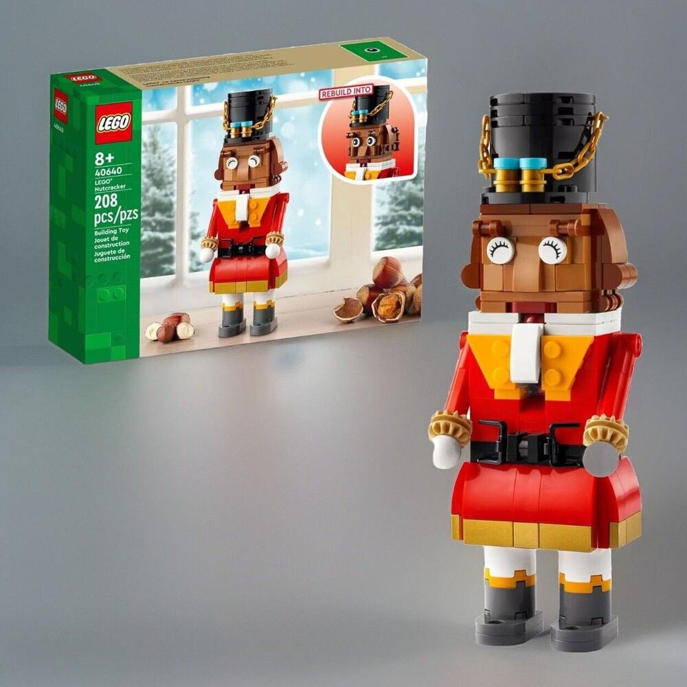 🔥Nutcracker Christmas Decor - Building Toys (40640) BNIB💥